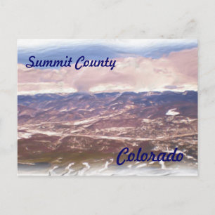 Cartão postal Summit County Colorado