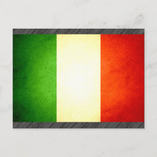Cartão Postal Sun beijou a bandeira da Itália