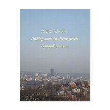 Cartão postal Sun Haiku