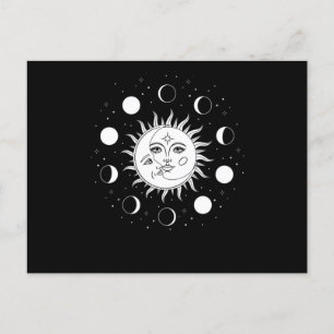 Cartão Postal Sun Moon Occult