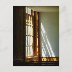 Cartão Postal Sun Streaming Através da Janela