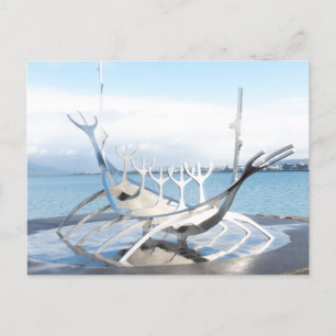 Cartão Postal Sun Voyager, Reykjavik, Islândia