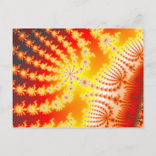 Cartão Postal Sunburst 1.1 - Fractal