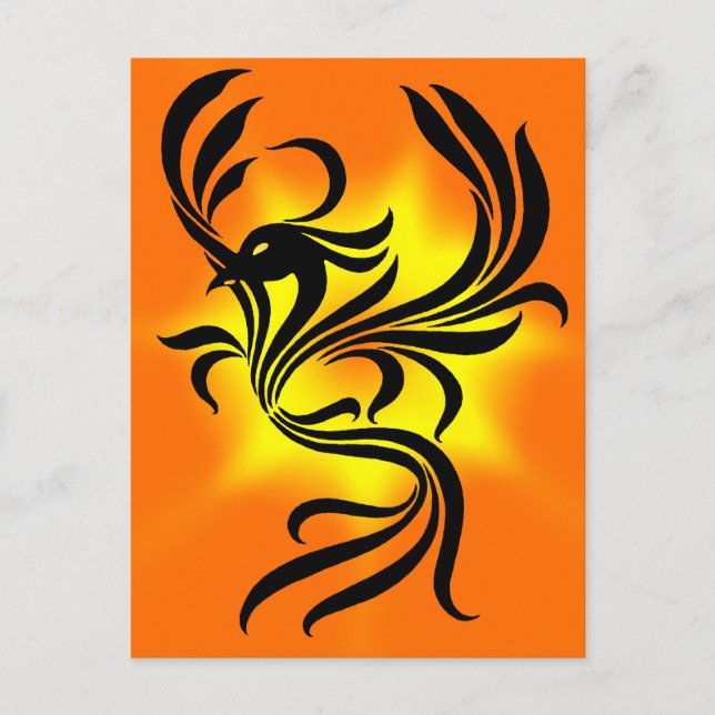 Cartão Postal Sunburst Phoenix (Frente)