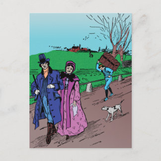 Cartão Postal Sunday Stroll