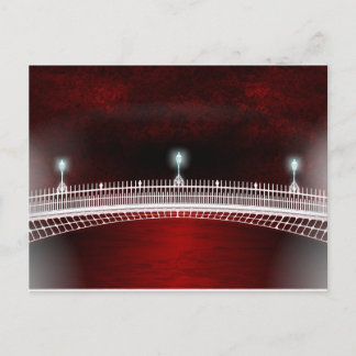 CARTÃO POSTAL SUNDOWN SOBRE A PONTE HAPENNY