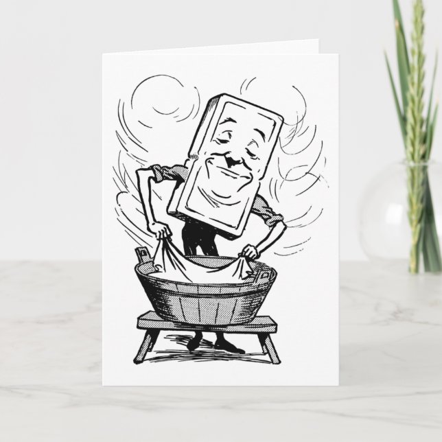 Cartão postal "Sunlight Soap Advertisement" (Frente)