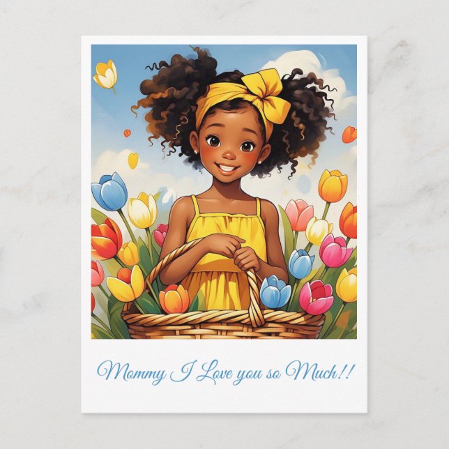 CARTÃO POSTAL " SUNLIT BLOOM " (Frente)