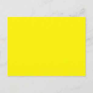 Cartão Postal Sunny Bright Yellow