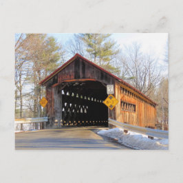 Cartão Postal Sunny Coombs Covered Bridge