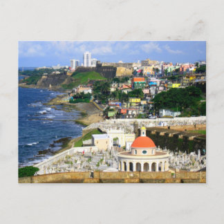 Cartão Postal Sunny San Juan Porto Rico