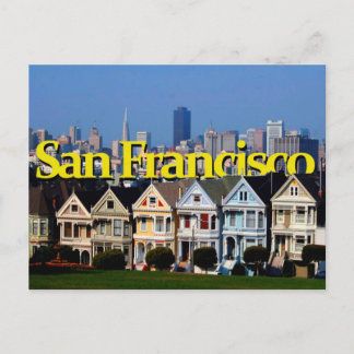 Cartão Postal Sunny São Francisco com São Francisco no Céu