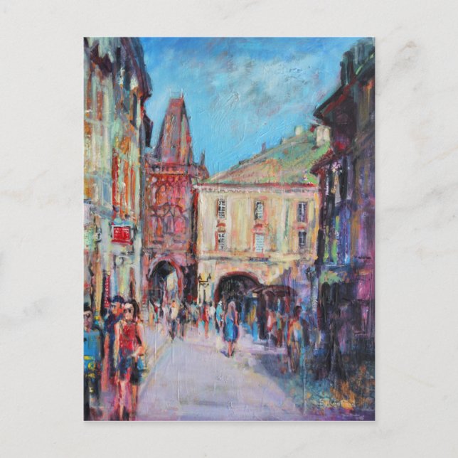 Cartão Postal Sunny Side Praga (Frente)