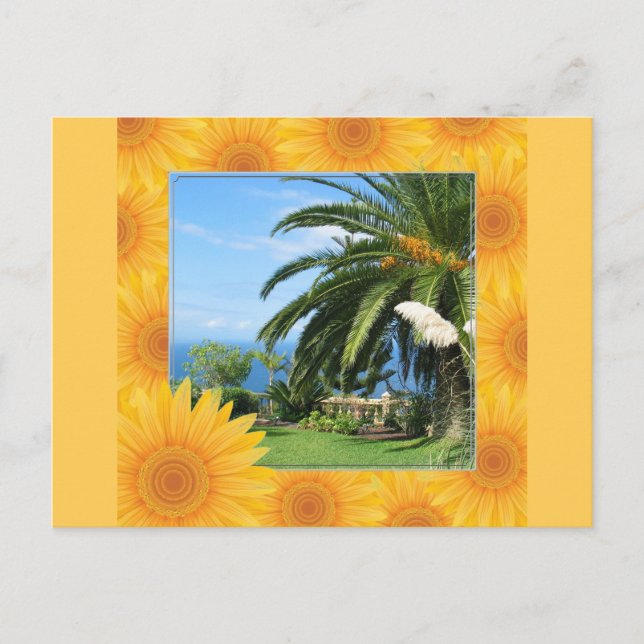 Cartão Postal sunny Tenerife (Frente)