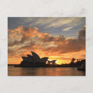 Cartão Postal Sunrise at Sydney Opera House