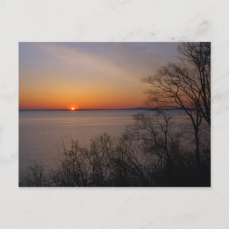 Cartão postal Sunrise da Baía Penobscot - 2