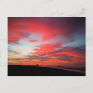 Cartão Postal Sunrise em Newport Beach, Califórnia