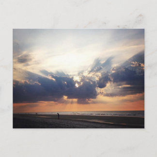 Cartão Postal Sunrise na Folly Beach