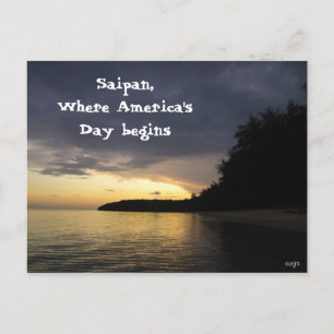 Cartão Postal Sunrise Na Praia De Pau Pau