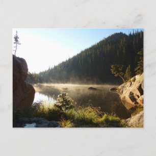 Cartão Postal Sunrise no Lago Dream