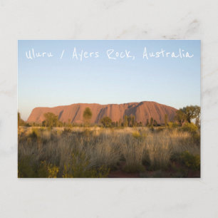 Cartão Postal Sunrise no Uluru / Ayers Rock, Austrália