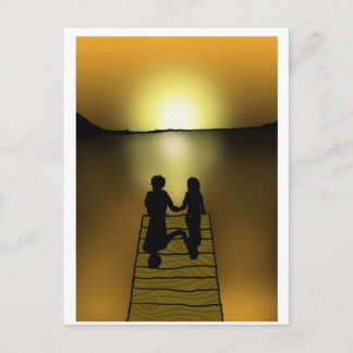 Cartão Postal Sunset