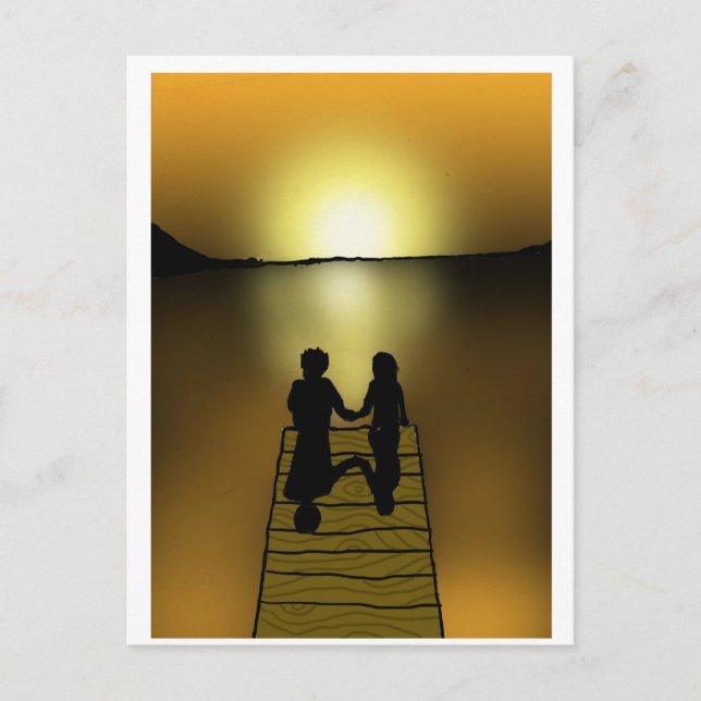 Cartão Postal Sunset (Frente)