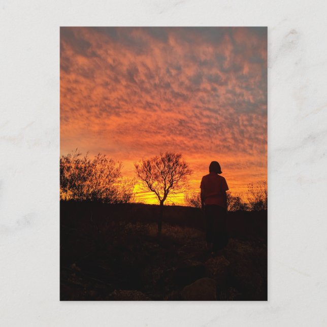 Cartão postal sunset (Frente)