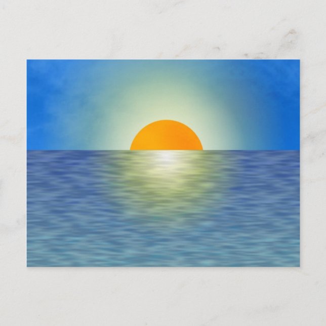 Cartão Postal Sunset (Frente)