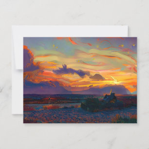 CARTÃO POSTAL SUNSET