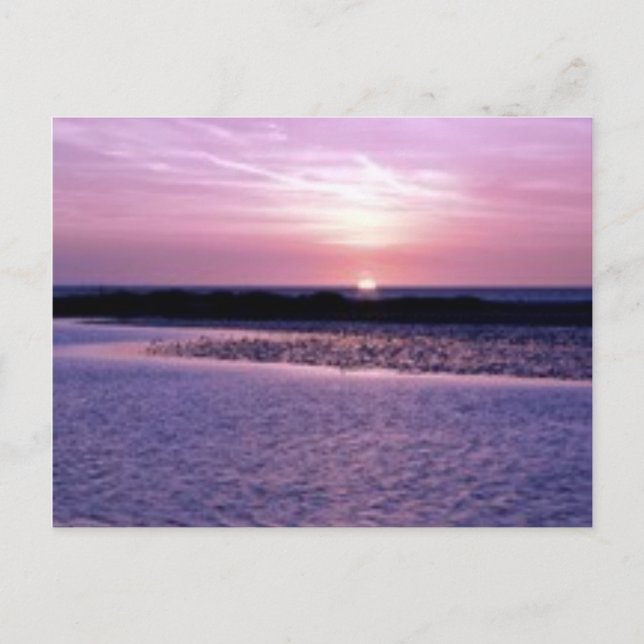 Cartão Postal Sunset (Frente)