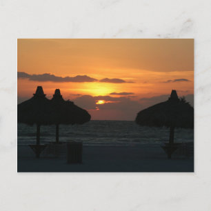 Cartão postal sunset