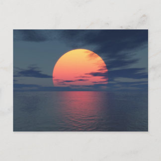 Cartão Postal Sunset