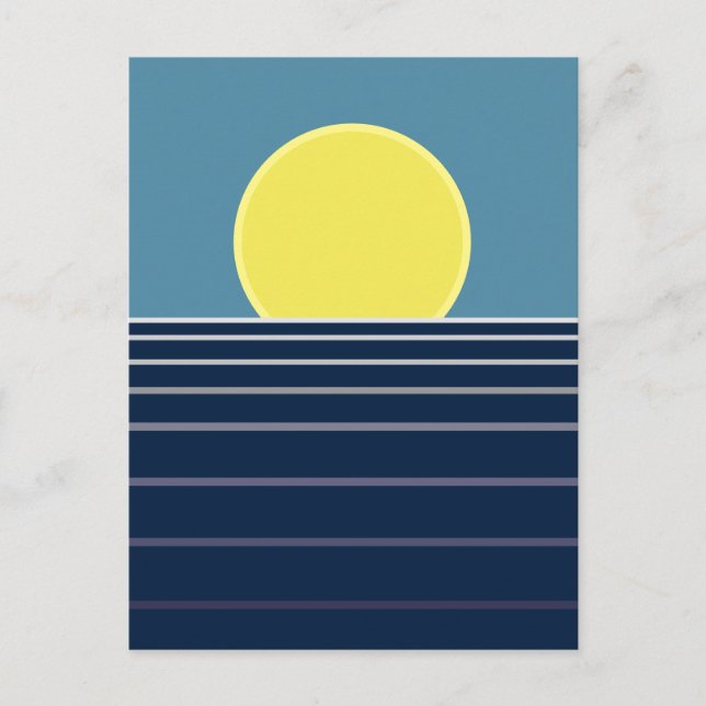 Cartão Postal Sunset (Frente)