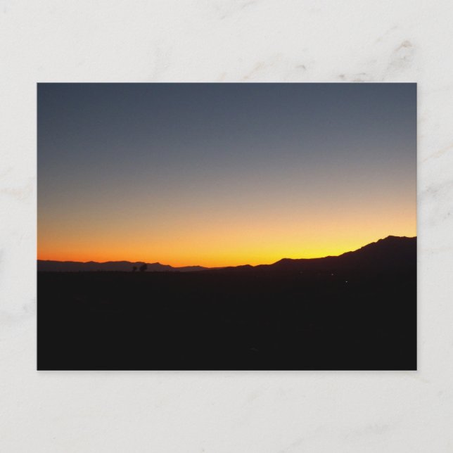 Cartão Postal Sunset (Frente)