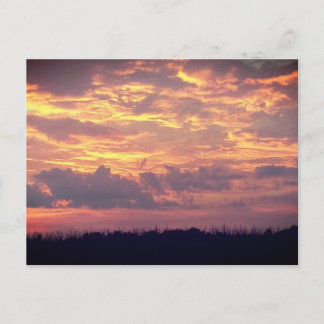 Cartão postal sunset