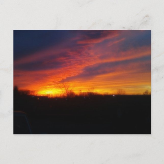 Cartão Postal Sunset (Frente)