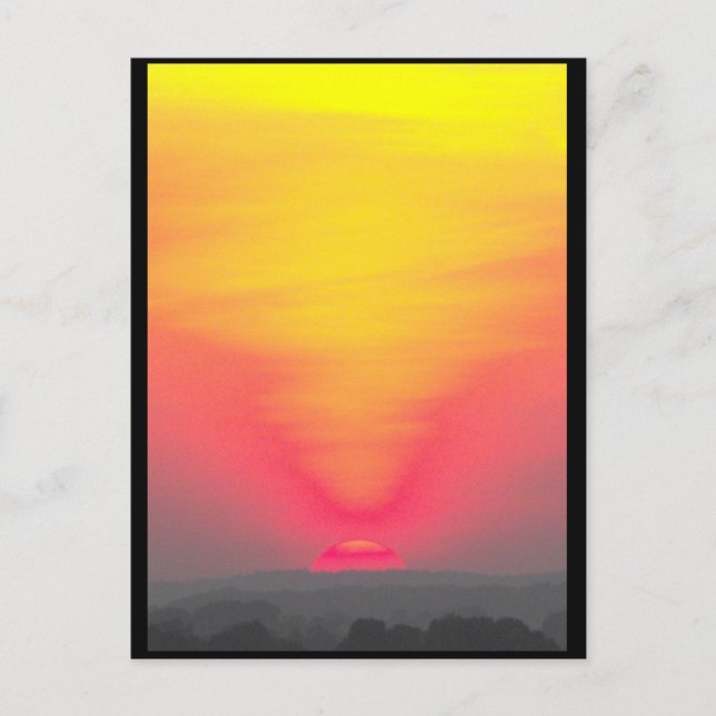 Cartão Postal Sunset ~ 43 (Frente)