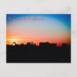 Cartão postal Sunset Anaheim