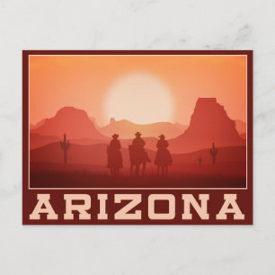 Cartão postal Sunset arizona