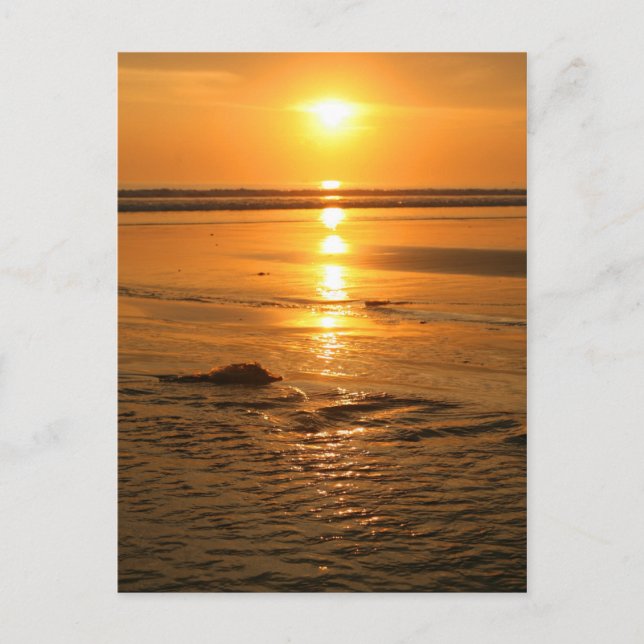 Cartão Postal Sunset Bali (Frente)