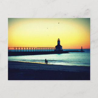 Cartão Postal Sunset Beach