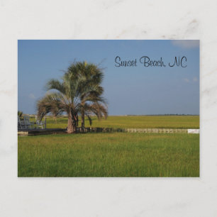 Cartão postal Sunset Beach North Carolina