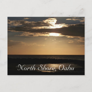 Cartão Postal Sunset Beach, Oahu