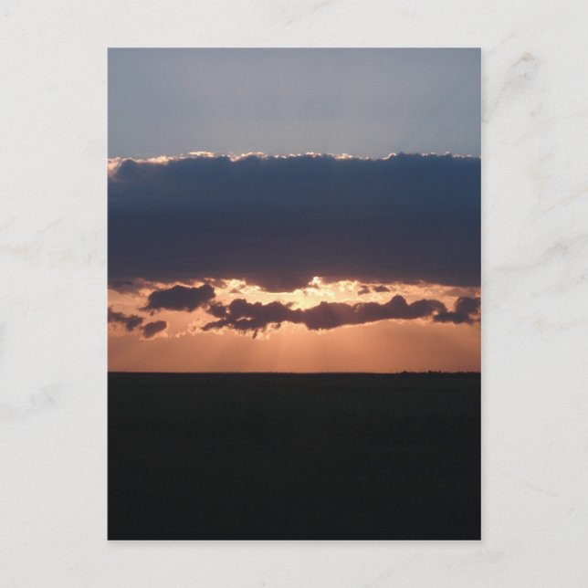 Cartão Postal Sunset búlgaro (Frente)