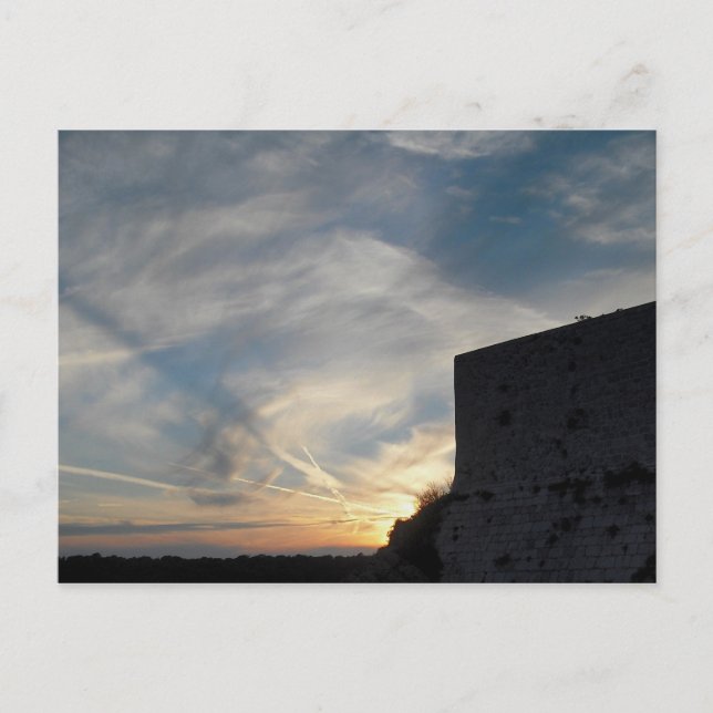 Cartão Postal Sunset croata (Frente)