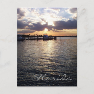 Cartão postal Sunset da Flórida