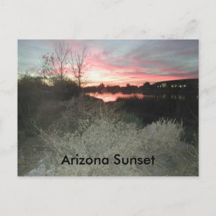 Cartão Postal Sunset de arizona