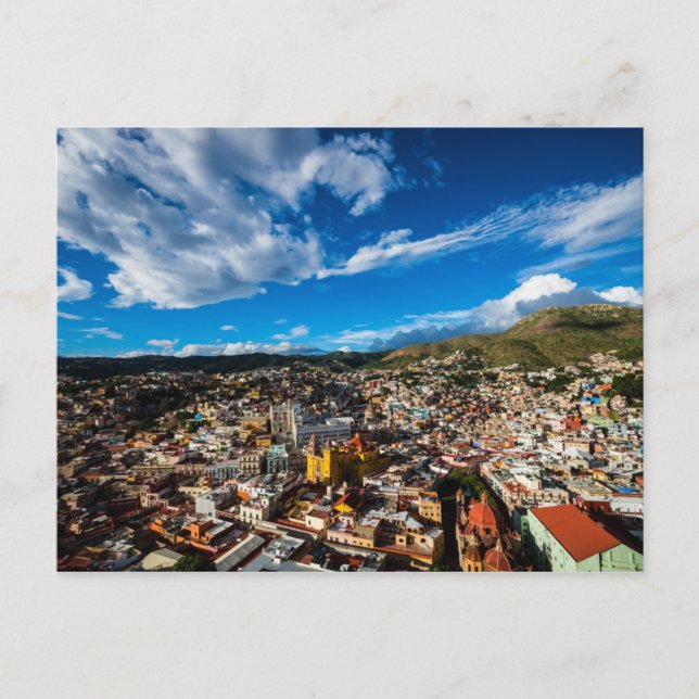 Cartão Postal Sunset De Guanajuato (Frente)