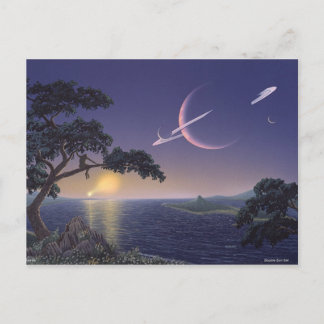 Cartão Postal Sunset duplo